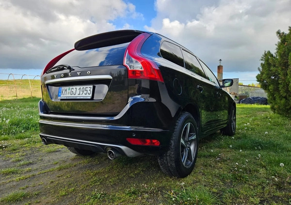 Volvo XC 60 cena 61999 przebieg: 204445, rok produkcji 2014 z Gostyń małe 667